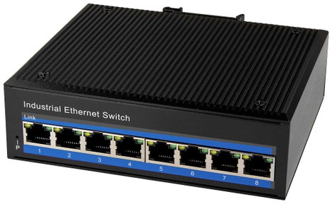 LogiLink NS203 Ipari Ethernet switch 8 port 10 / 100 / 1000 MBit/s 7. kép