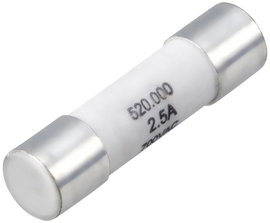 VOLTCRAFT VC 200er Fuse Multiméter biztosíték (Ø x H) 5 mm x 20 mm 2.5 A 700 V/AC, 500 V/DC Gyors -F