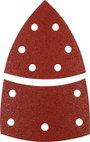 kwb 496124 Delta csiszolópapír Szemcsézet (num) 240 (H x Sz) 62, 93 mm, mm x 100 mm 5 db bélyegkép
