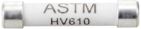 VOLTCRAFT VC 100er Fuse Multiméter biztosíték (Ø x H) 6.35 mm x 31.8 mm 10 A 600 V/AC, 600 V/DC Gyor 2. kép