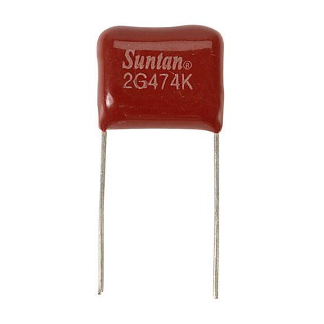Suntan TS02002G474KSB0E0R 1 db Fóliakondenzátor 470 nF 400 V 10 % 15 mm (H x Sz) 10 mm x 19 mm