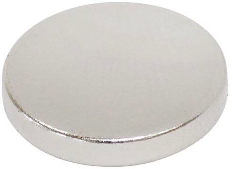 Blanko Mágnes (Ø x Ma) 18 mm x 3 mm Kerek Nemesacél 3 db 205018 2. kép