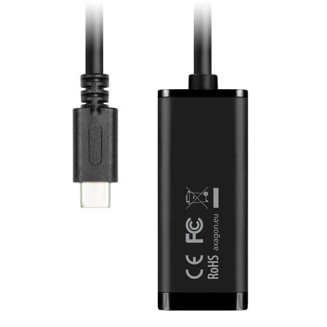 AXAGON ADE-SRC Hálózati adapter 1000 MBit/s LAN (10/100/1000 MBit/s), USB-C® USB 3.1 (1. gen) 4. kép