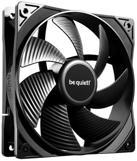 BeQuiet Pure Wings 3 Számítógépház ventilátor Fekete (Sz x Ma x Mé) 120 x 25 x 120 mm