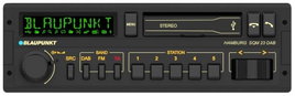 Blaupunkt Hamburg SQM 23 DAB Autórádió DAB + tuner, Retro kivitel, Kormány távirányító csatlakozó, B