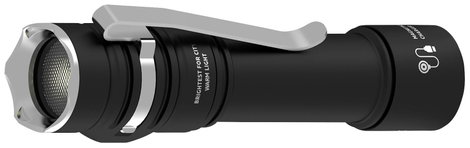 ArmyTek Prime C2 Pro Magnet USB Warm LED Kézilámpa Övcsíptetővel, Tokkal Akkuról üzemeltetett 2230 l
