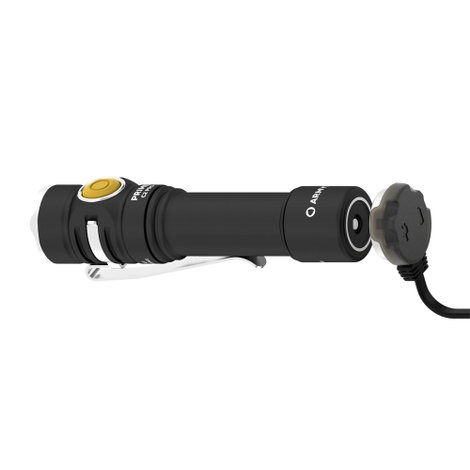 ArmyTek Prime C2 Pro Magnet USB Warm LED Kézilámpa Övcsíptetővel, Tokkal Akkuról üzemeltetett 2230 l 2. kép