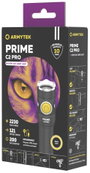 ArmyTek Prime C2 Pro Magnet USB Warm LED Kézilámpa Övcsíptetővel, Tokkal Akkuról üzemeltetett 2230 l 4. bélyegkép