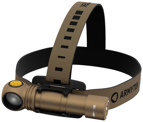 ArmyTek Wizard C2 Pro Sand White LED Kézilámpa Övcsíptetővel Akkuról üzemeltetett 2500 lm 115 g 4. kép