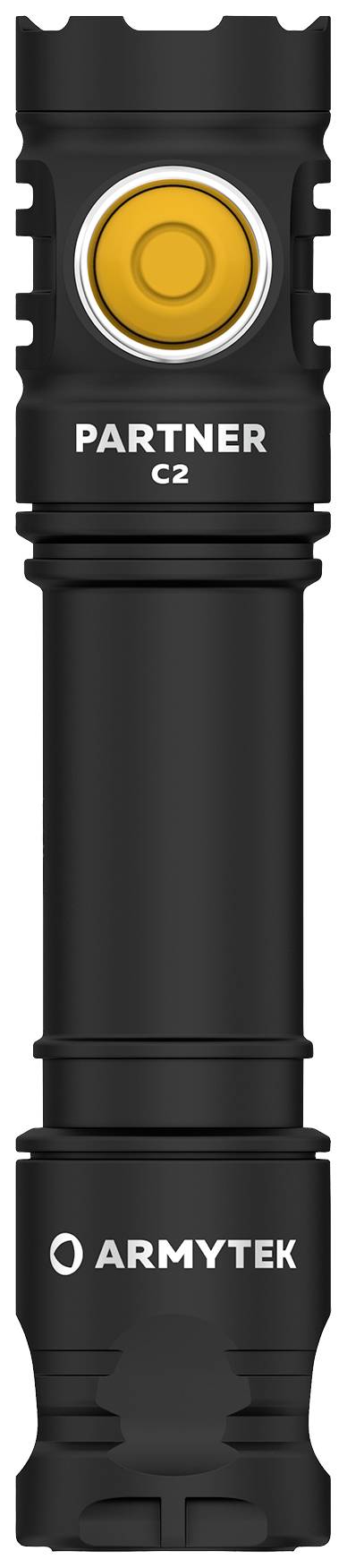 ArmyTek Partner C2 Magnet USB Warm LED Kézilámpa Övcsíptetővel, Tokkal Akkuról üzemeltetett 1020 lm  2. kép