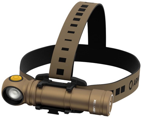 ArmyTek Wizard C2 Pro Max Sand White LED Kézilámpa Övcsíptetővel, Tokkal Akkuról üzemeltetett 4000 l 4. kép