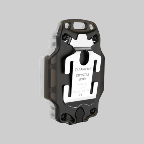 ArmyTek Crystal WUV Grey LED Kézilámpa Csuklópánt, USB csatlakozóval Akkuról üzemeltetett 150 lm 34  3. kép