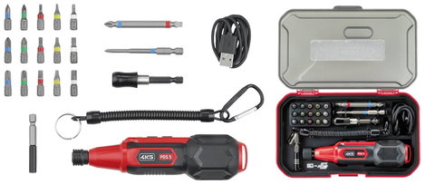 4K5 Tools PDS 5-Set E-csavarhúzó Méret (csavarhúzó) 1/4 3. kép