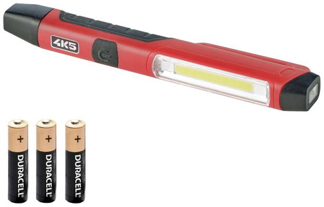 4K5 Tools 602.309A PN 100 LED Stift lámpa Elemekről üzemeltetett 100 lm, 50 lm, 15 lm 2. kép