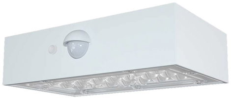 V-TAC VT-403 10306 Napelemes fali lámpa 3 W Semleges fehér, Melegfehér Fehér 2. kép