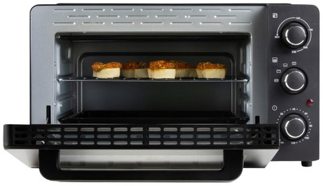 DOMO Bake and Snack Mini sütő Időzítő funkció 28 l 5. kép