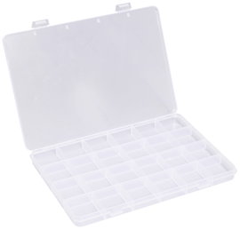 Quadrios 23SA088 Rendszerező doboz (H x Sz x Ma) 19 x 13 x 1.5 cm Rekeszek: 24 fix alsó osztás Tarta
