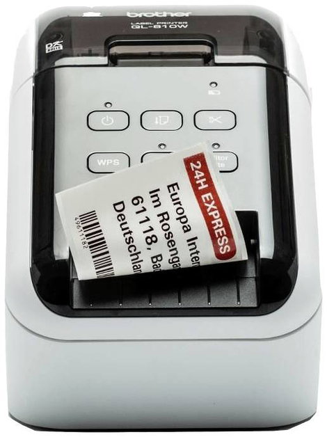 Brother QL-810Wc Címkenyomtató Termodirekt 300 x 300 dpi Etikett szélesség (max.): 62 mm WLAN, Bluet 3. kép