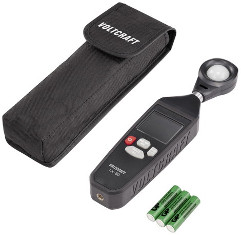Digitális fénymérő 200000 lx, VOLTCRAFT LX-80 4. kép