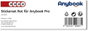 Anybook Matrica készlet Stickerset Rot für Anybook Pro 480 db 3. bélyegkép
