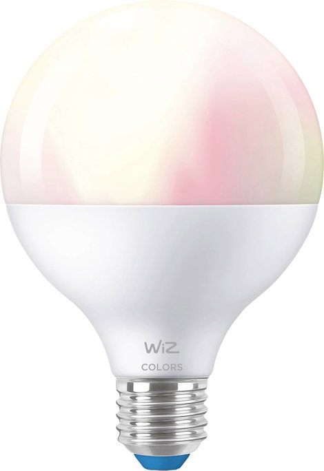 WiZ 08720169072275 LED EEK F (A - G) E27 Gömb forma 11 W = 75 W Melegfehértől a hidegfehérig (Ø x Ma