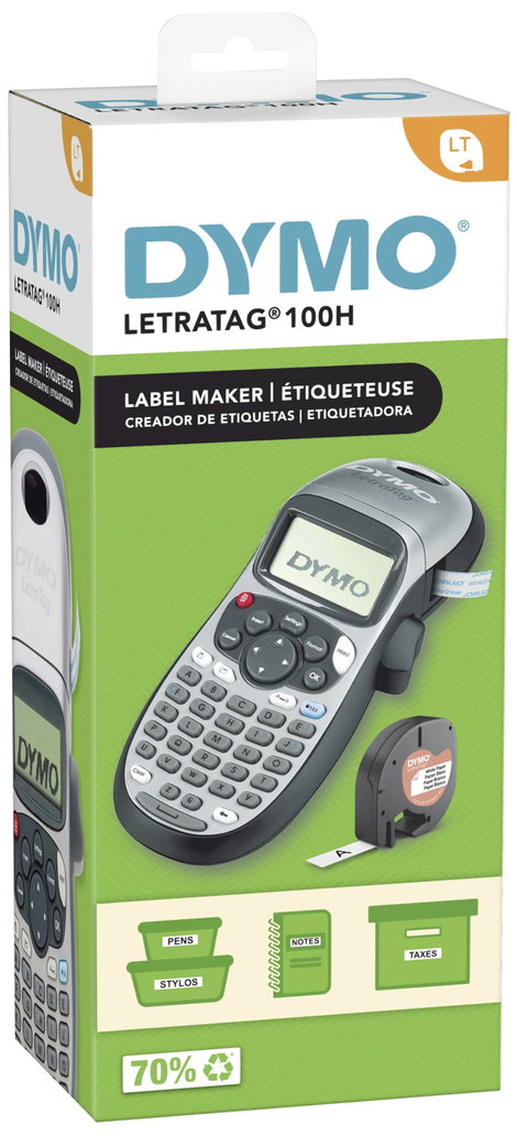 DYMO LetraTag LT 100H Feliratozó készülék Alkalmas feliratozó szalag: LT 12 mm 2. kép