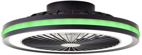Brilliant G99280/06 Palmero LED-es mennyezeti lámpa LED modul 40 W Fekete 5. kép