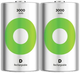 GP Batteries ReCyko Góliátakku NiMH 3000 mAh 1.2 V 2 db