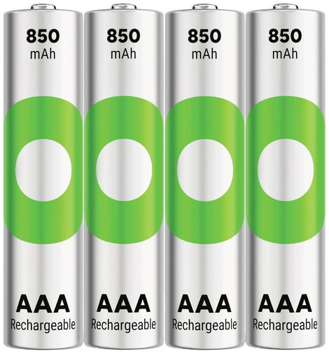 GP Batteries ReCyko Mikroakku NiMH 850 mAh 1.2 V 4 db