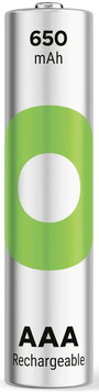 GP Batteries ReCyko Mikroakku NiMH 650 mAh 1.2 V 2 db 2. bélyegkép