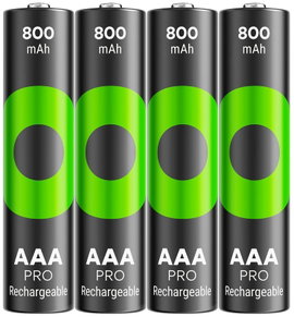 GP Batteries ReCyko Pro Mikroakku NiMH 800 mAh 1.2 V 4 db