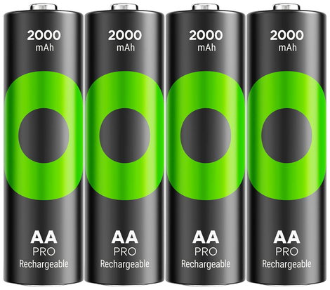 GP Batteries ReCyko Pro Ceruzaakku NiMH 2000 mAh 1.2 V 4 db