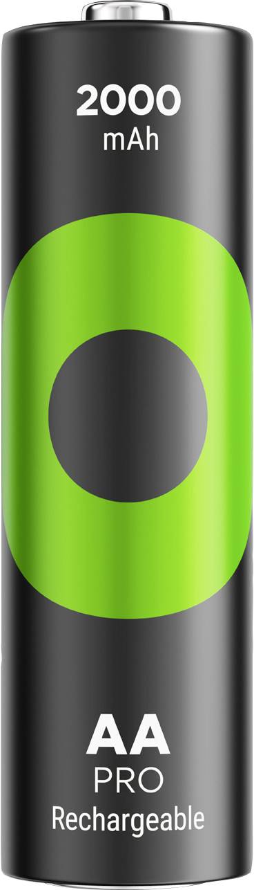 GP Batteries ReCyko Pro Ceruzaakku NiMH 2000 mAh 1.2 V 4 db 2. kép