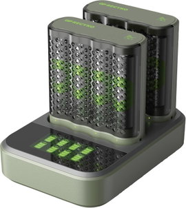 GP Batteries M452 Dockingstation Hengeres akku töltő NiMH Mikro (AAA), Ceruza (AA)