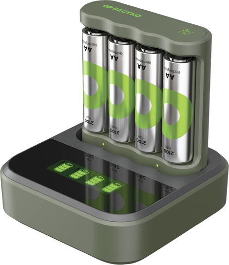 GP Batteries B441 Dockingstation Hengeres akku töltő NiMH Mikro (AAA), Ceruza (AA)