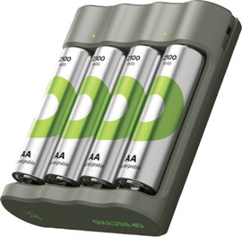 GP Batteries B441 Hengeres akku töltő NiMH Mikro (AAA), Ceruza (AA)