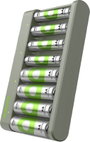 GP Batteries E821 Hengeres akku töltő NiMH Mikro (AAA), Ceruza (AA) bélyegkép
