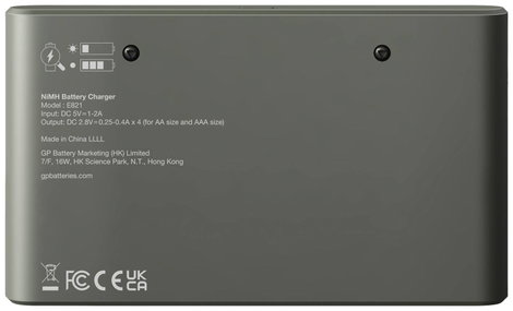 GP Batteries E821 Hengeres akku töltő NiMH Mikro (AAA), Ceruza (AA) 2. kép