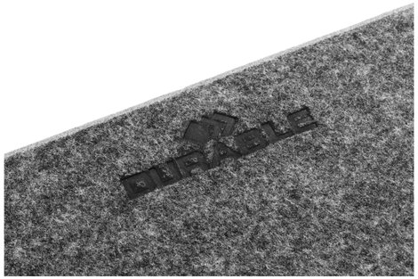 Durable EFFECT 708158 Asztali alátét Antracit szürke (Sz x Ma) 700 mm x 330 mm 2. kép