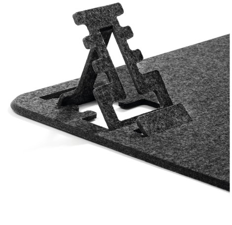 Durable EFFECT 708158 Asztali alátét Antracit szürke (Sz x Ma) 700 mm x 330 mm 3. kép