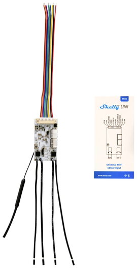 Shelly Plus Un Univerzális modul Wi-Fi, Bluetooth