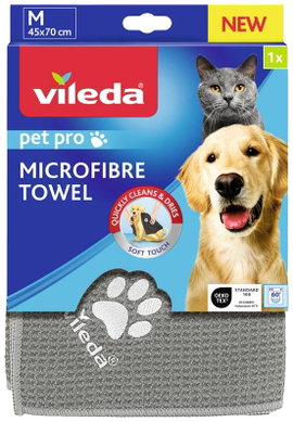 Vileda Pet Pro Microfibre Towel M #####Tierhandtuch 1 db