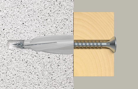 Fischer GB 8 K NV Gázbeton tipli 50 mm 8 mm 090924 1 készlet 5. kép