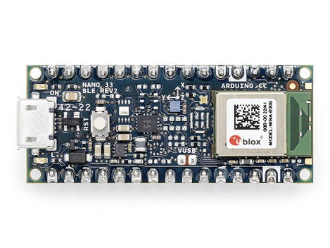 Arduino ABX00072 Panel Nano 33 BLE Rev2 with headers Nano ARM® Cortex®-M4 2. kép
