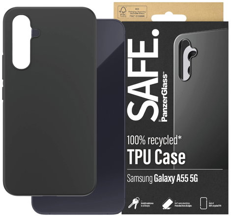 PanzerGlass TPU Hátlap Samsung Galaxy A55 5G Fekete 3. kép