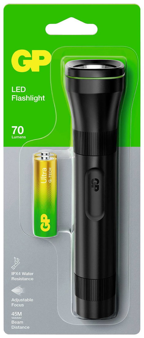 GP Discovery C107 LED Kézilámpa Elemekről üzemeltetett 70 lm 107 g 4. kép