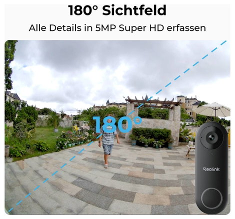 Reolink D340W Videó kaputelefon WLAN Komplett készlet 3. kép