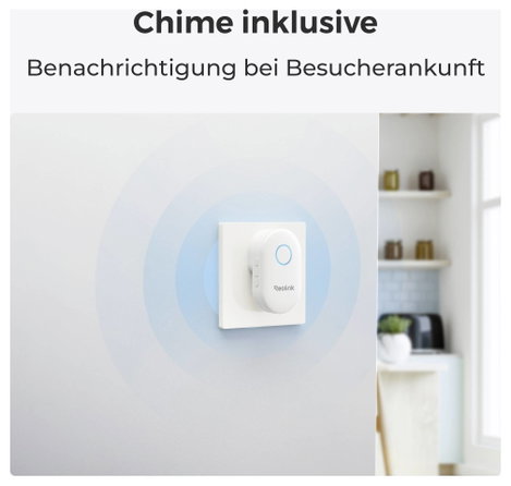 Reolink D340W Videó kaputelefon WLAN Komplett készlet 7. kép