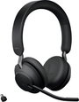 Jabra Evolve2 65 UC Telefon On Ear headset Bluetooth® Stereo Fekete Hangerő szabályozás, Elemtöltés bélyegkép