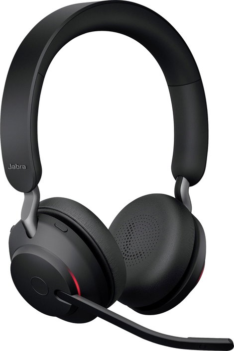 Jabra Evolve2 65 UC Telefon On Ear headset Bluetooth® Stereo Fekete Hangerő szabályozás, Elemtöltés 3. kép